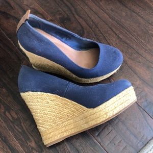 Aldo blue wedges